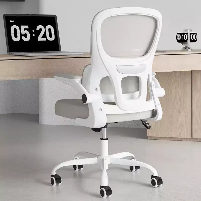 Mesh Ergonomic Office Chair with Lumbar Support and Flip Armrests
