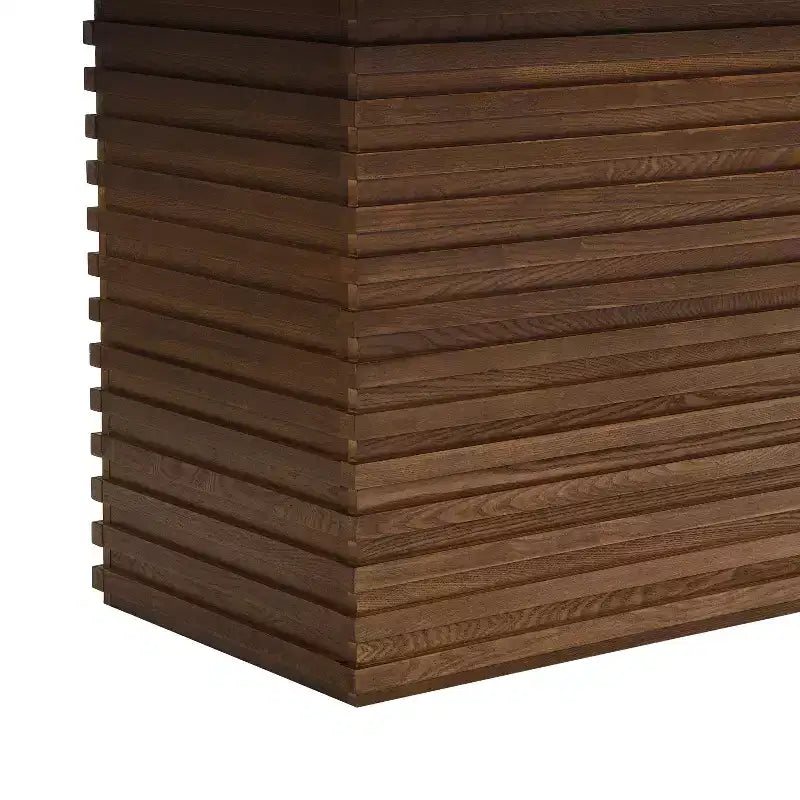 Table de salle à manger rectangulaire en bois de 213 cm pour 6 personnes, avec pied central