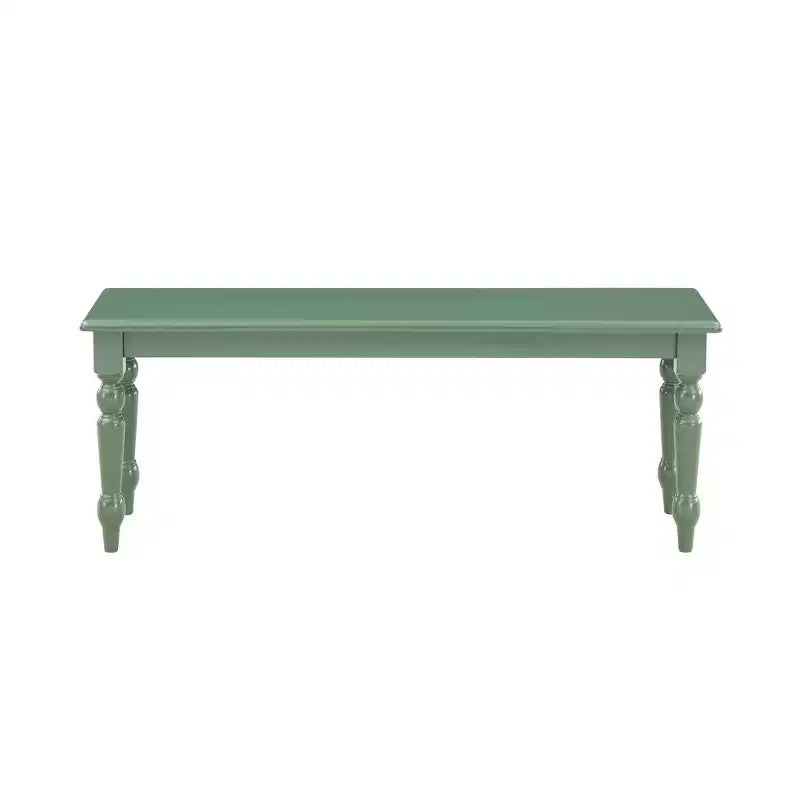 Banc de salle à manger Farmhouse, Vert équestre