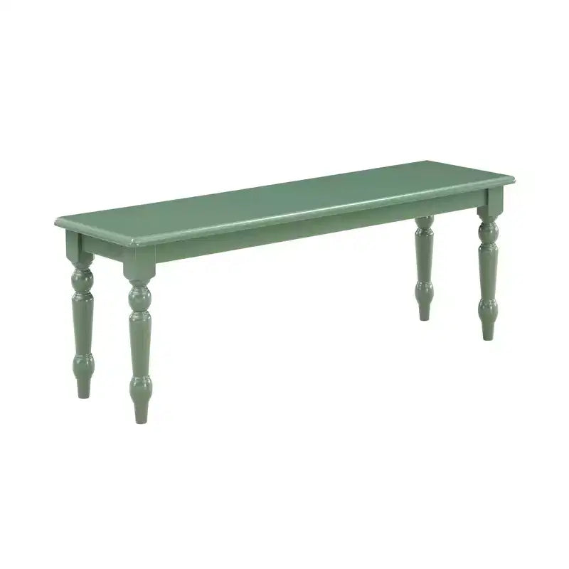 Banc de salle à manger Farmhouse, Vert équestre
