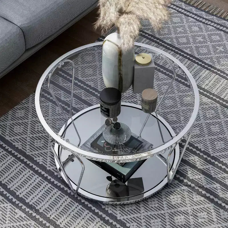 31"  Contemporary Round Coffee Table