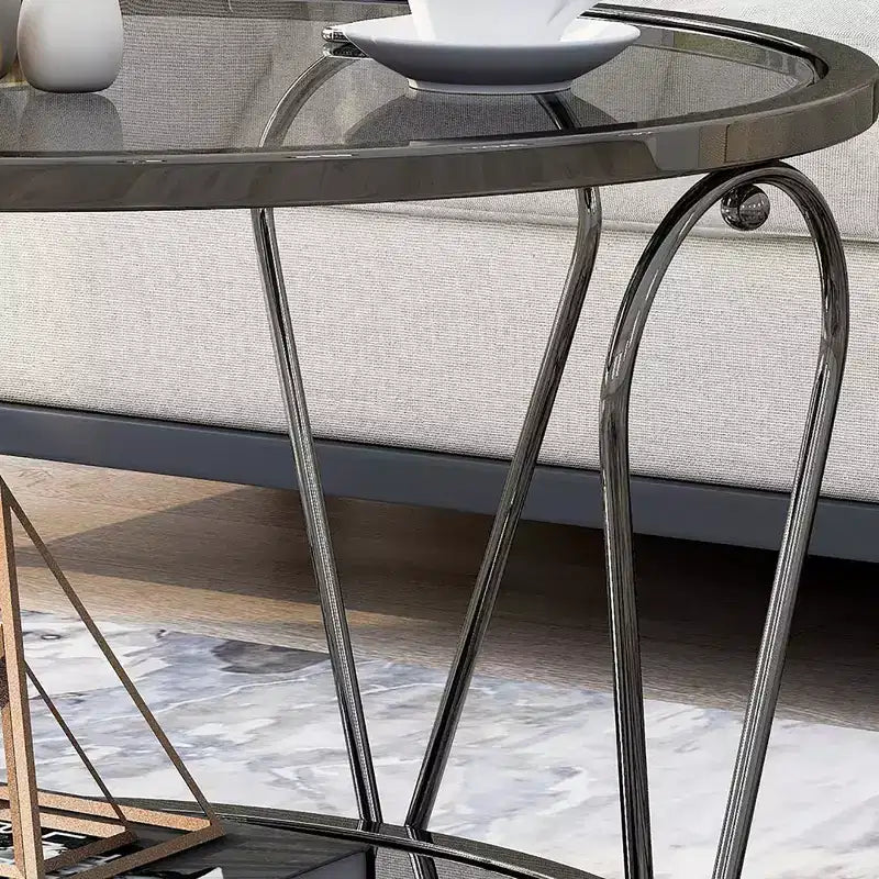 31"  Contemporary Round Coffee Table