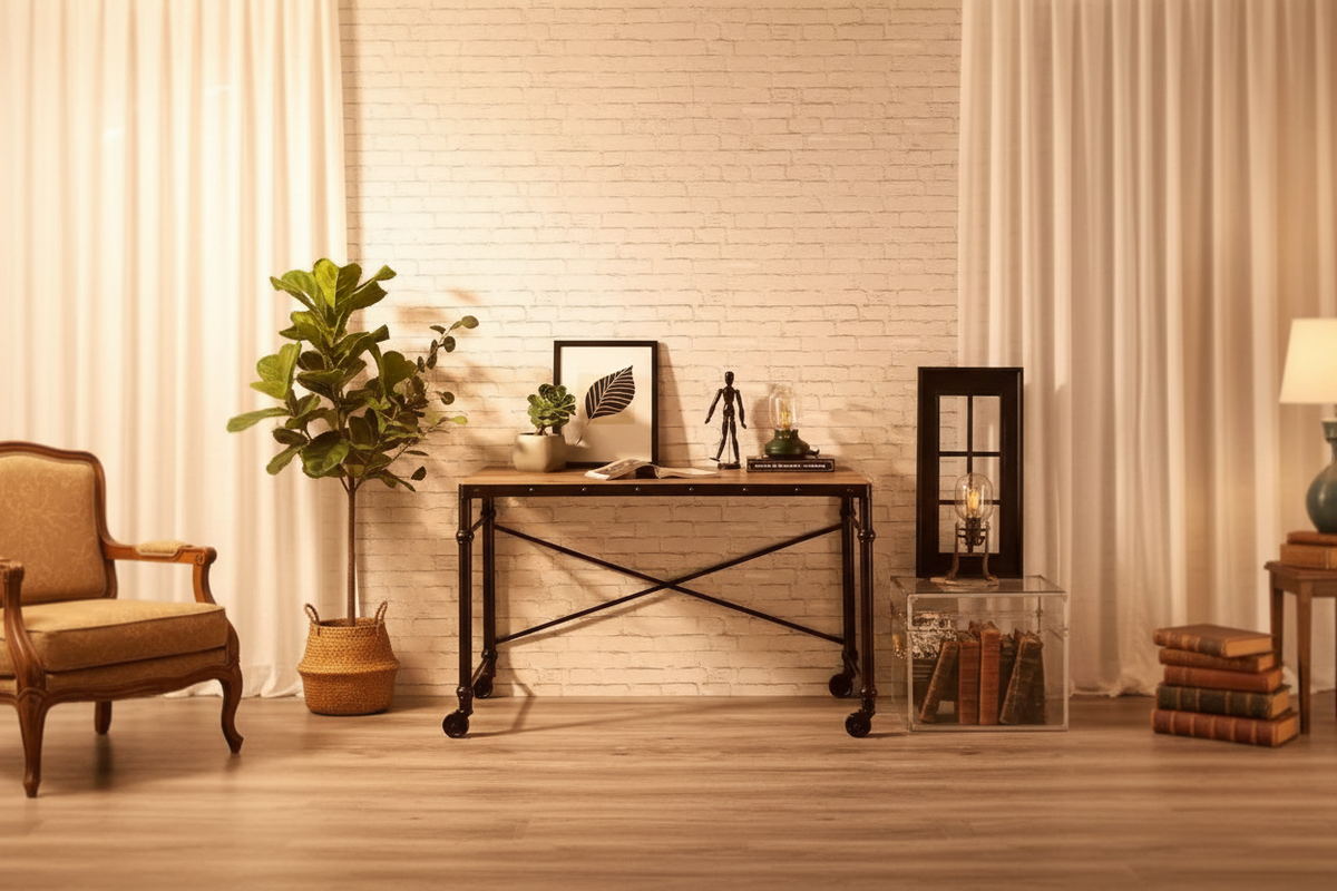Industrial Vintage Desk - Homepage Banner